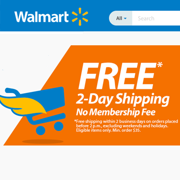 is there free shipping at walmart