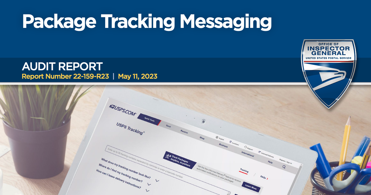 USPS Audit Reveals Inaccurate Package Tracking System
