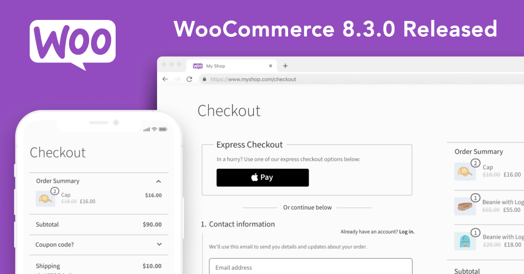 Checkout - woocommerce/checkout - WordPress Blocks